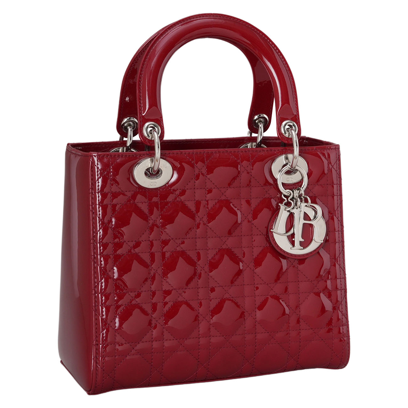 CHRISTIAN DIOR(USED)크리스찬디올 페이던트 레이디디올 미듐